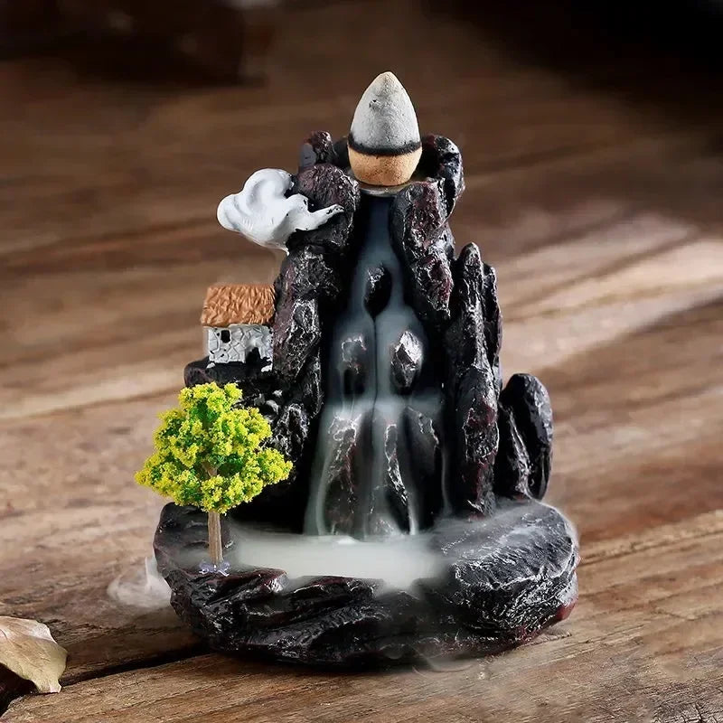 Backflow Incense Burner, Waterfall