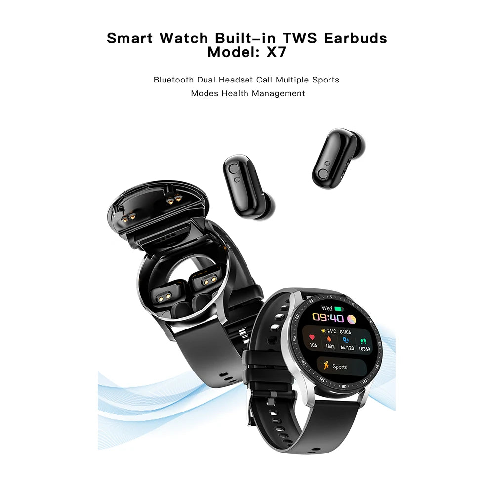 Beat Sync Fitness Watch Buds