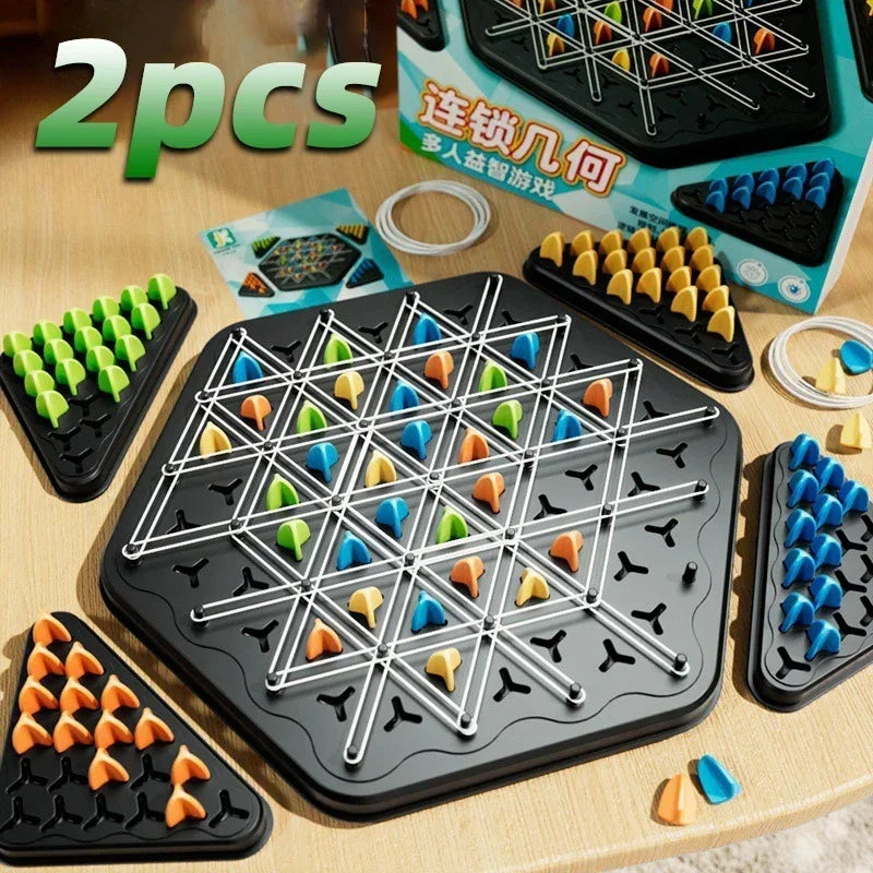 Chain Triangle Chess Puzzle