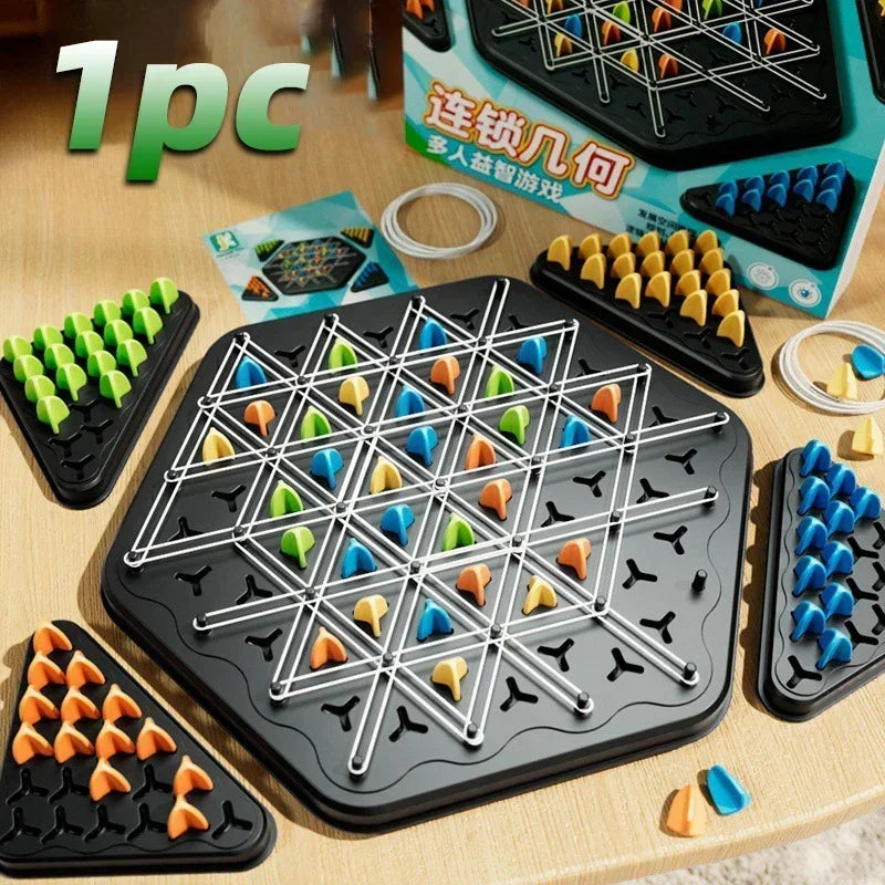 Chain Triangle Chess Puzzle
