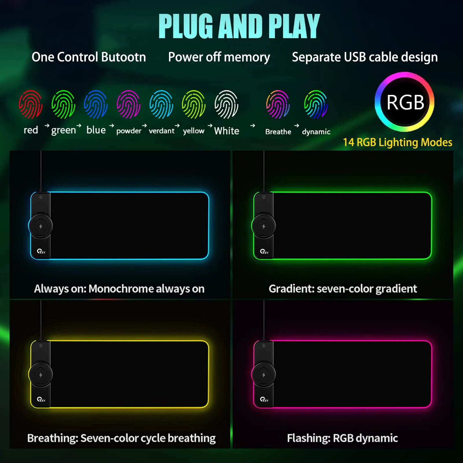 Wireless Charging Mouse Pad