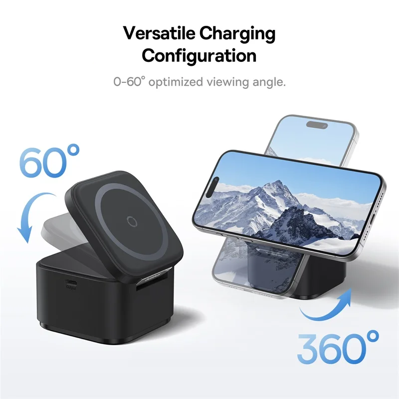 Baseus MagPro 25W 2-in-1 Magnetic Wireless Charger