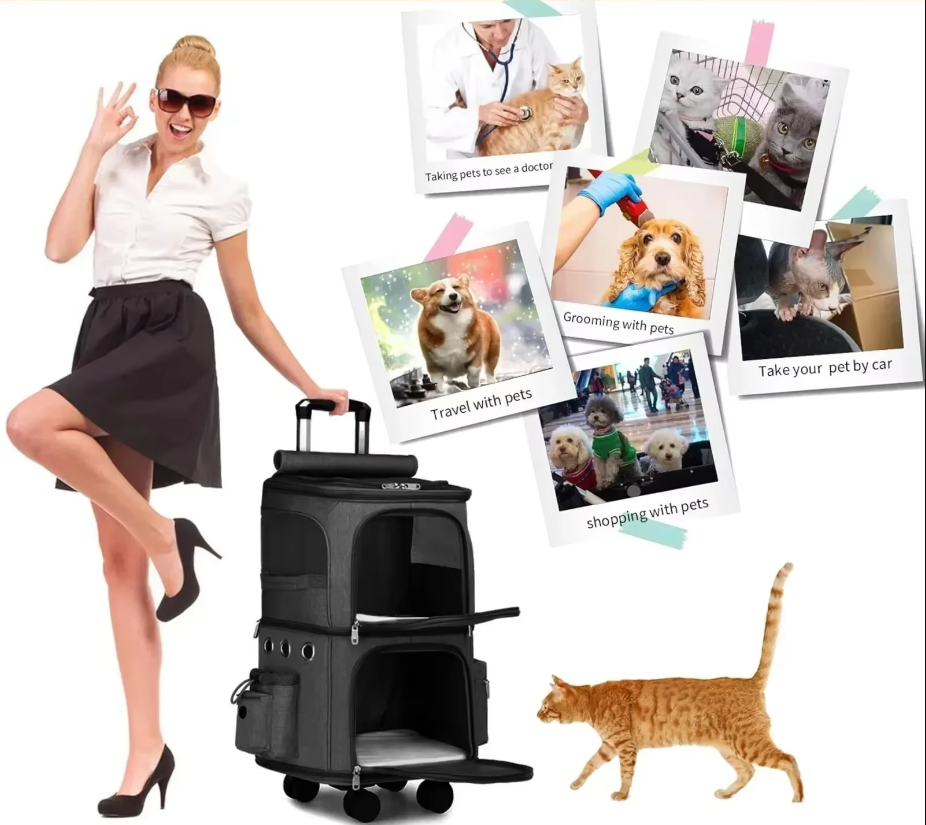 Pets Double Suitcase
