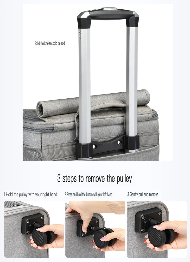 Pets Double Suitcase
