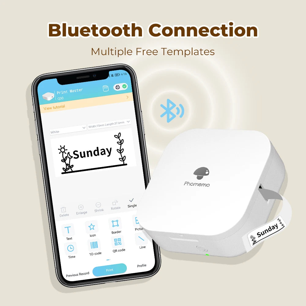 Phomemo Thermal Label Printer