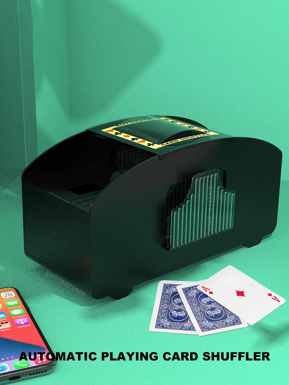 Playing Automatic Card Shuffler