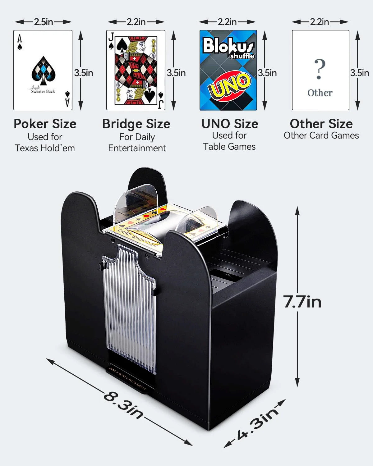 Playing Automatic Card Shuffler