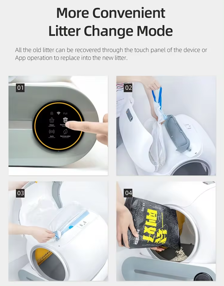 Tonepie Smart Cat Litter Box - Innovative Cleanliness for Your Cat