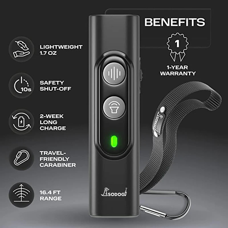 Ultrasonic Dog Repeller, Anti Barking Training device