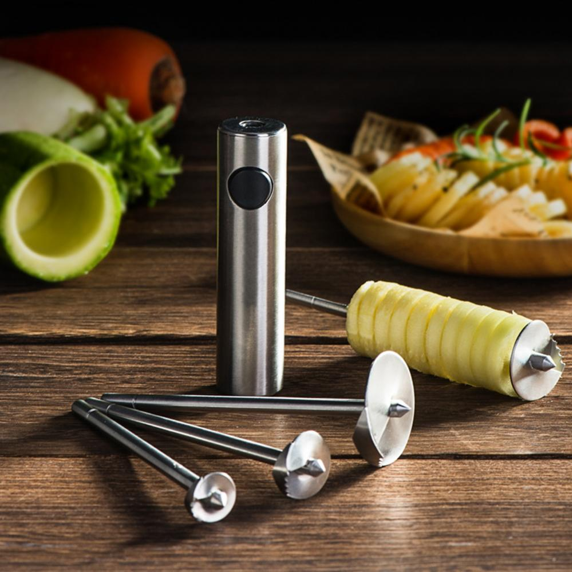 Vegetable & Fruit Drill, Stainless Steel Corer