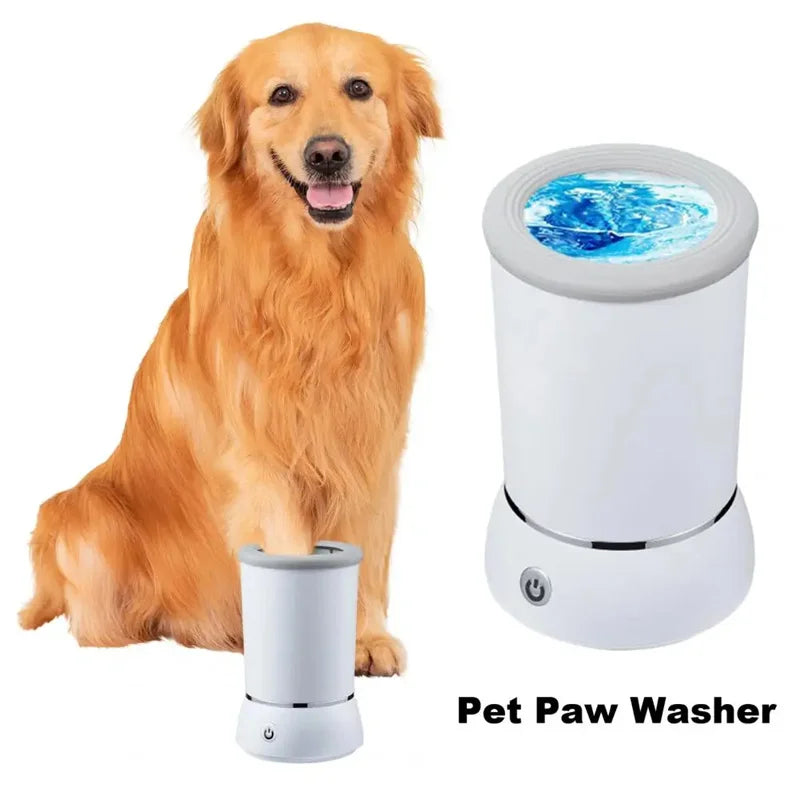 Automatic Dog Cat Paw Cleaner, Pet Feet Washing Cup