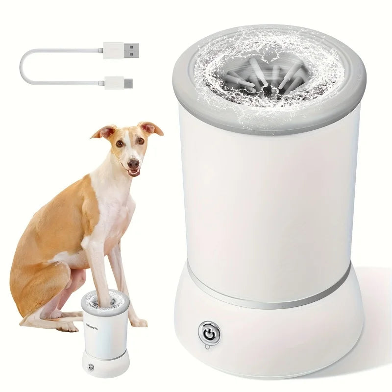 Automatic Dog Cat Paw Cleaner, Pet Feet Washing Cup