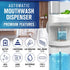 Automatic Mouthwash Dispenser, with Magnetic Cups