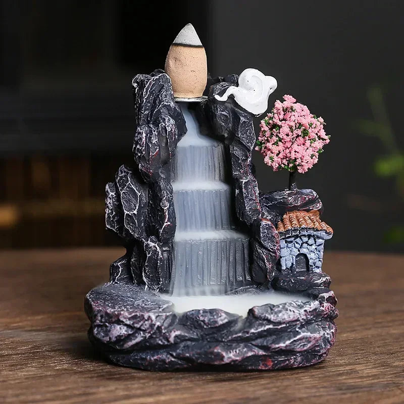 Backflow Incense Burner, Waterfall