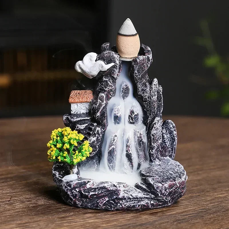 Backflow Incense Burner, Waterfall