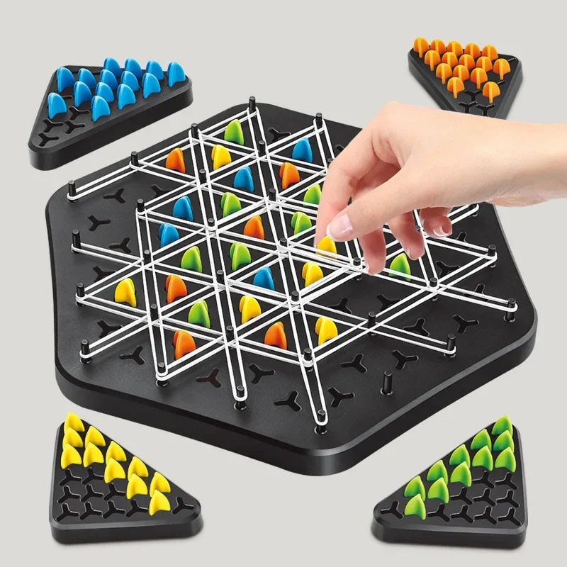 Chain Triangle Chess Puzzle