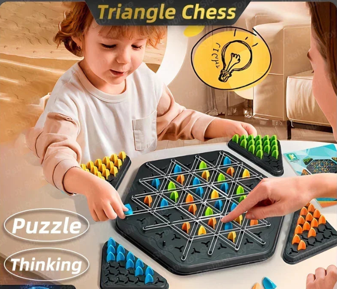 Chain Triangle Chess Puzzle