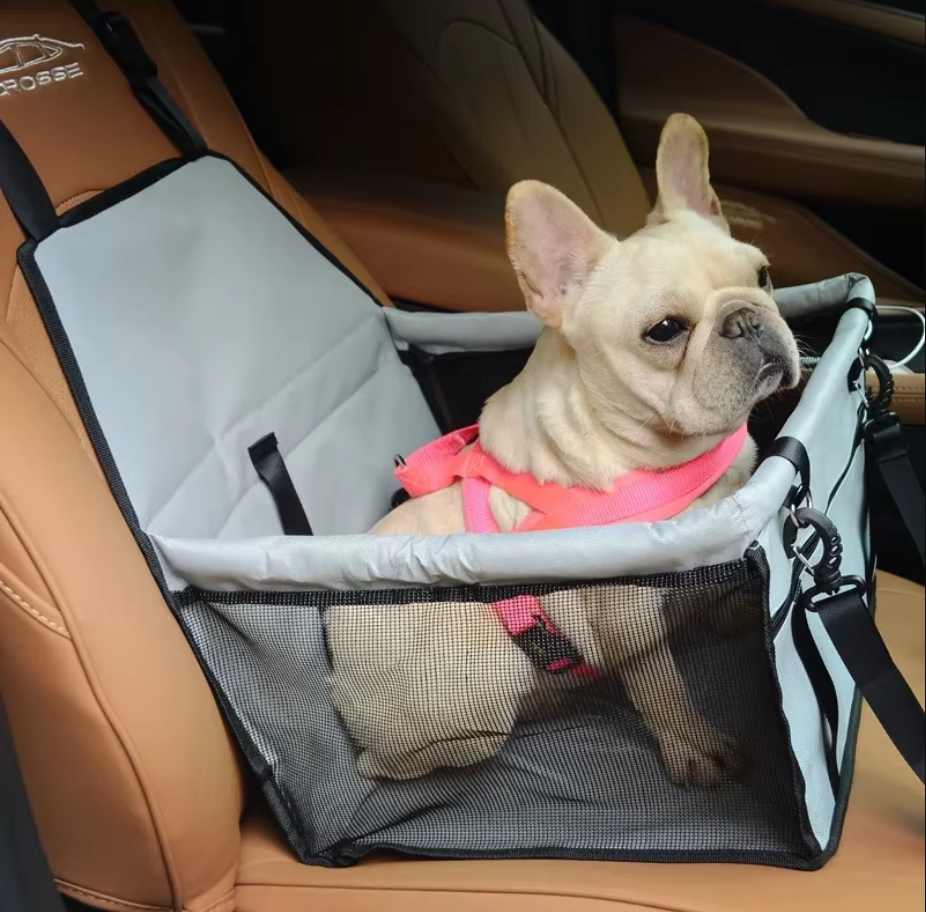 Dog & Cat Car Seat, Foldable Pet Carrier.