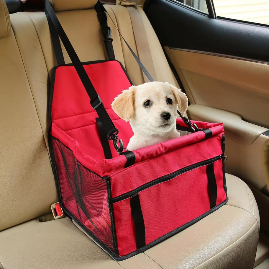 Dog & Cat Car Seat, Foldable Pet Carrier.