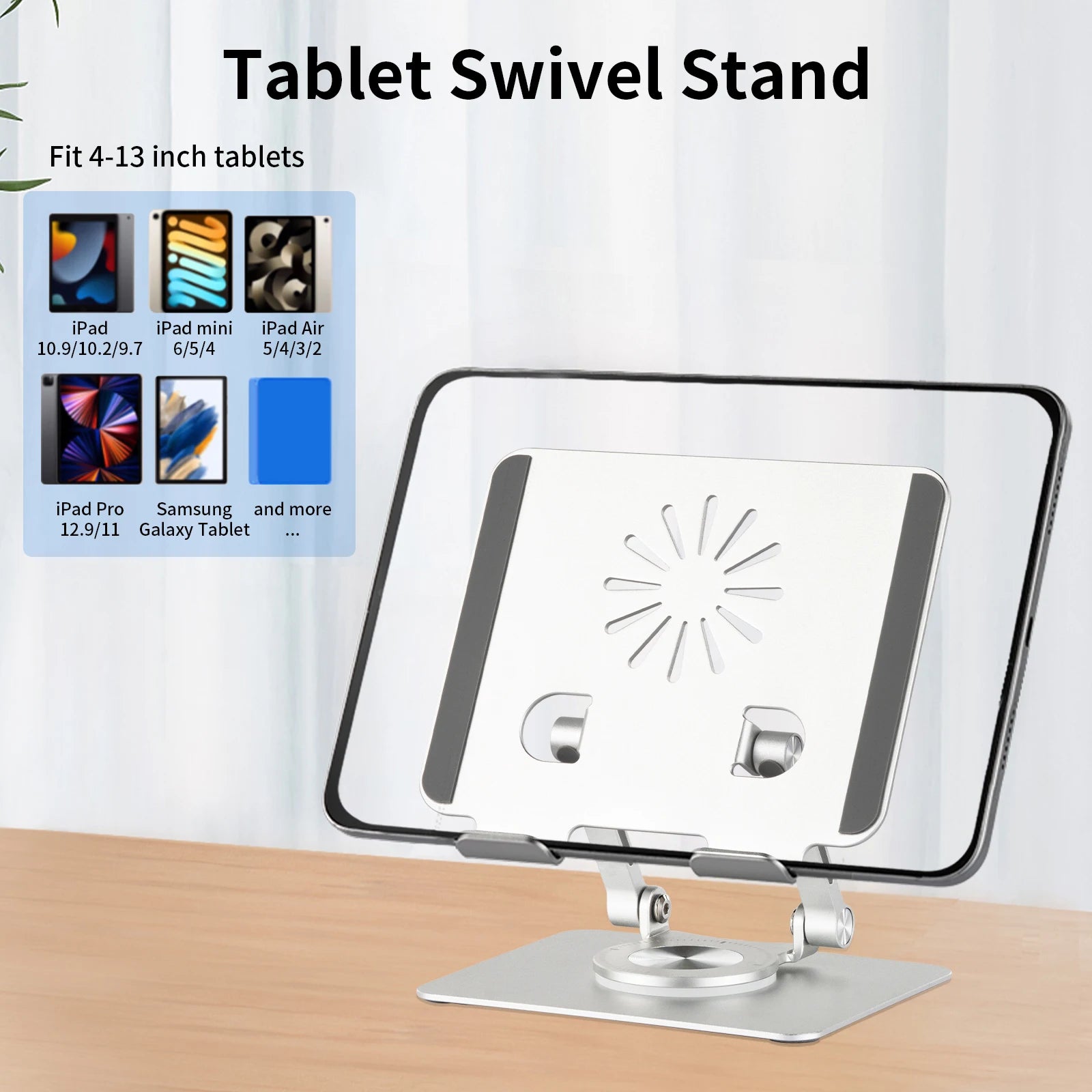 Flexi View 360 – The Ultimate Swivel Tablet Stand