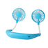 Hand-Free Neckband Fan