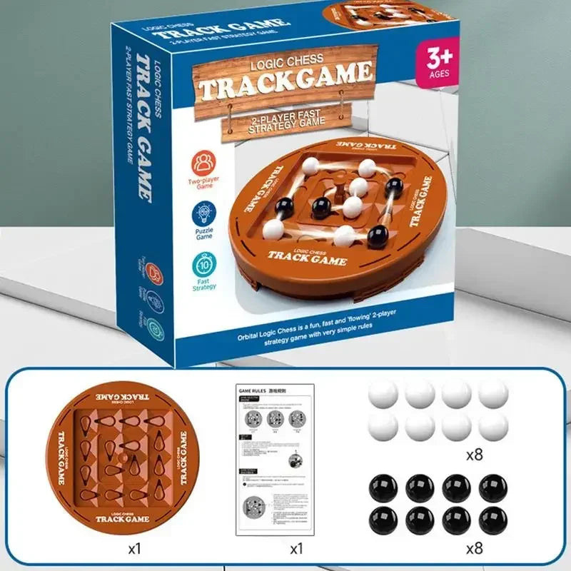 Logic Chess Track Game, Orbito Board Game, Fun Family Game