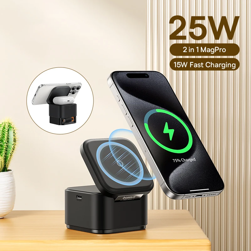 MagPro : 2 in 1 wireless Charger