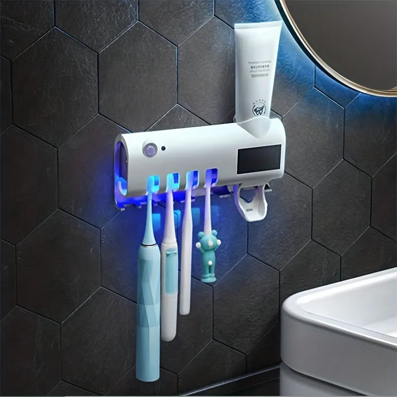 Multi-Functional Toothbrush Holder