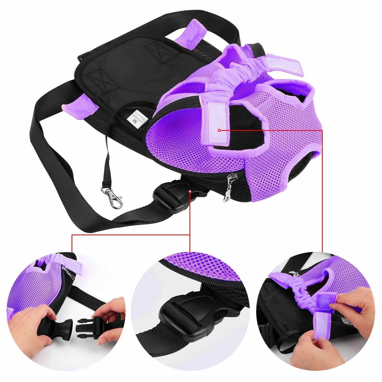 Pet Mesh Carrier, Outdoor travel Backpack