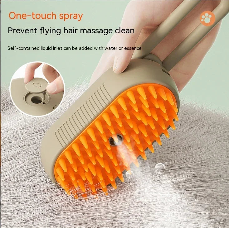 Pet Spray Comb, Massage Brush