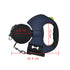 Retractable Double Dog Leashes, 360-Swivel No Tangle with Lights