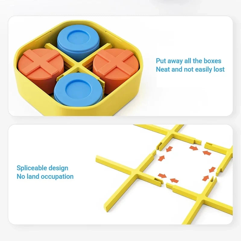 Digital Electronic Tic-Tac-Toe, Portable for Adults & Kids