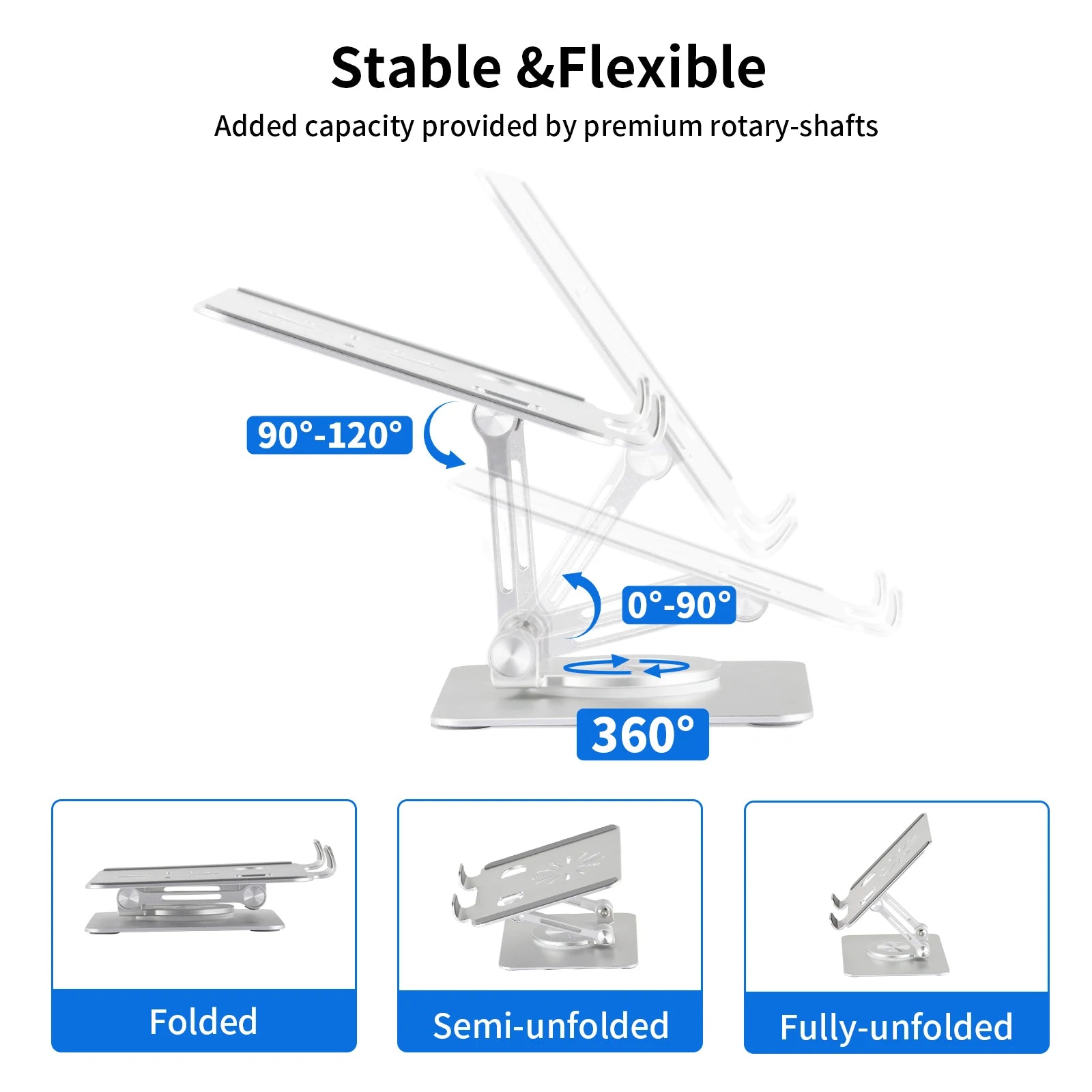 Flexi View 360 – The Ultimate Swivel Tablet Stand