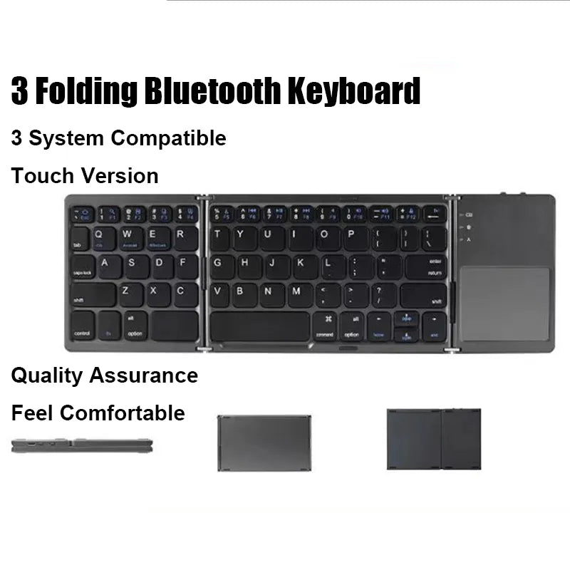 Key Flex: The Compact Foldable Bluetooth Keyboard